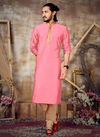 Pink Colour MANGALAM Latest Designer Function Wear Traditional Dupian Silk Kurta Churidar Pajama Redymade Collection MM-8